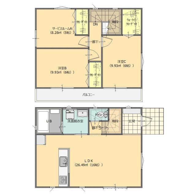 エアコン2基付き
