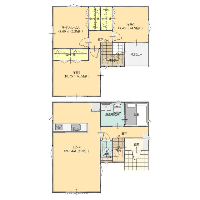 エアコン2基付き