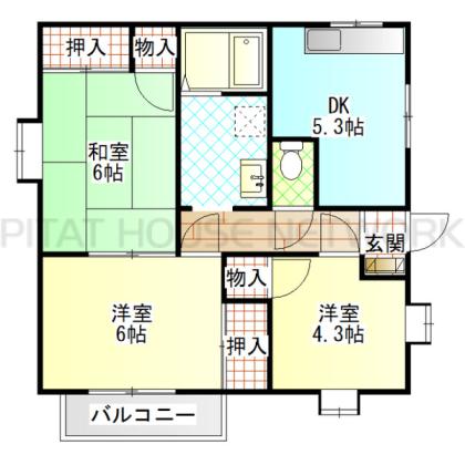  間取り図写真