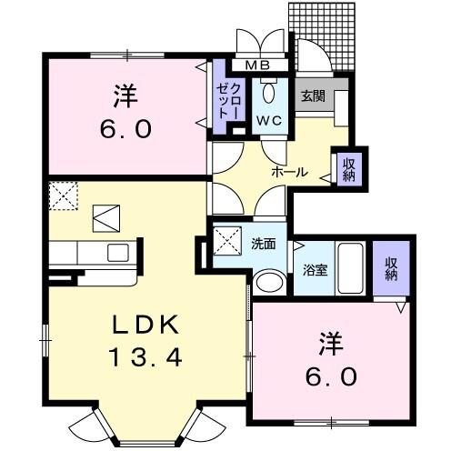 間取図(平面図)