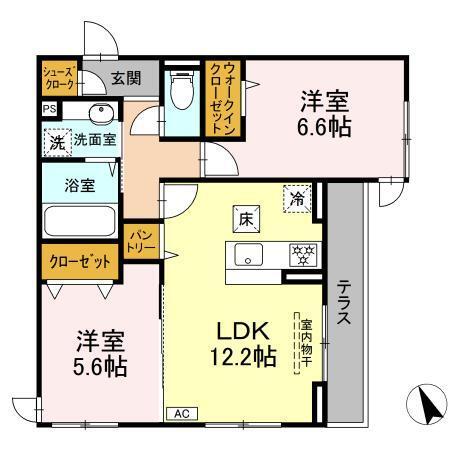  間取り図写真