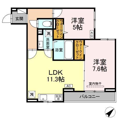  間取り図写真