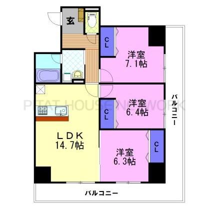 間取図(平面図)