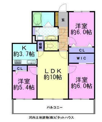  間取り図写真