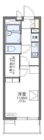 代表的な間取のため実際の間取とは異なる場