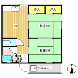 収納２間分あります