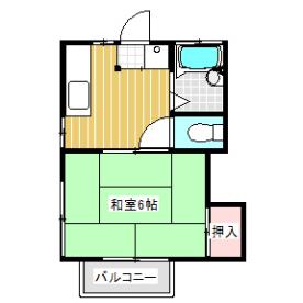 2階の角部屋