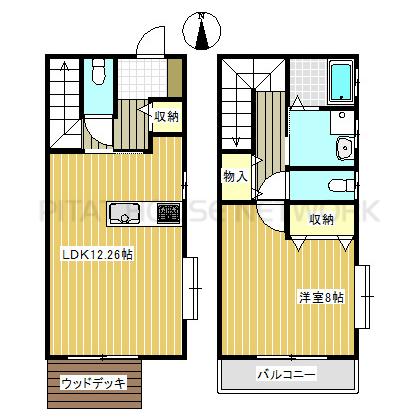  間取り図写真