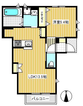 1LDKです★