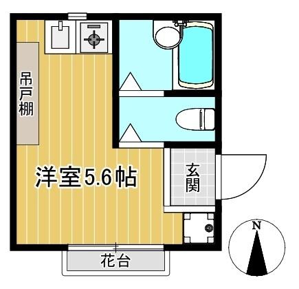 ワンルームです♪