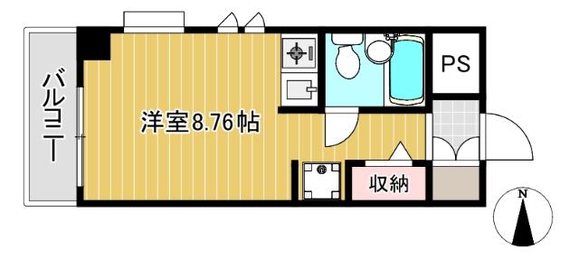 ワンルームです♪