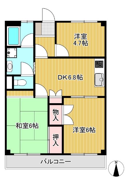 反転タイプです。