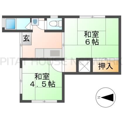  間取り図写真