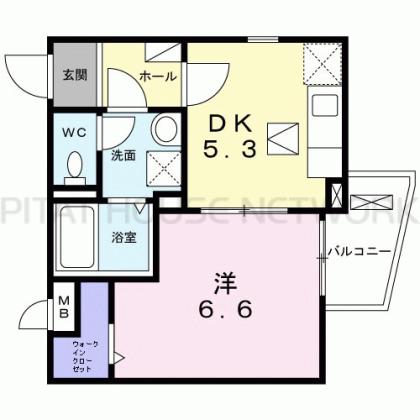 フォーチュンパークⅢ 間取り図写真