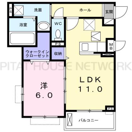 フォーチュンパークⅡ 間取り図写真