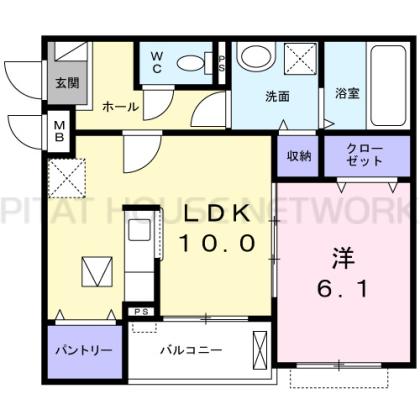 フォーチュンパークⅡ 間取り図写真