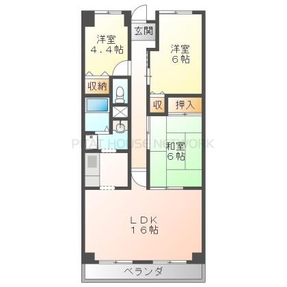  間取り図写真