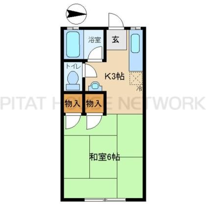 プリンス立花Ｂ棟 間取り図写真