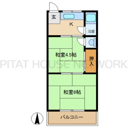 光マンション 間取り図写真