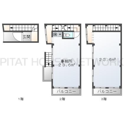 マルタニビル 間取り図写真