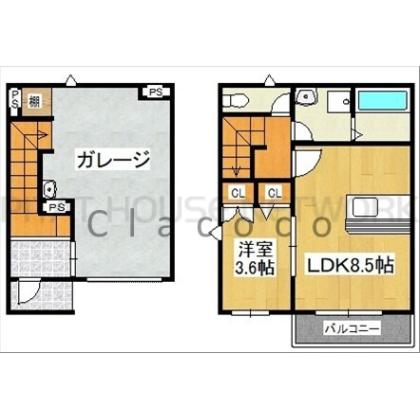 間取り図写真