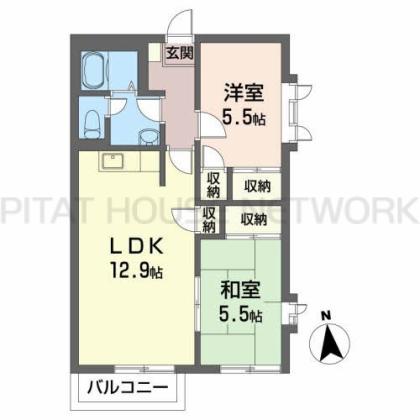  間取り図写真
