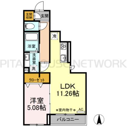  間取り図写真