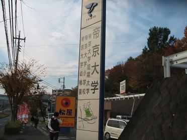 帝京大学：560m