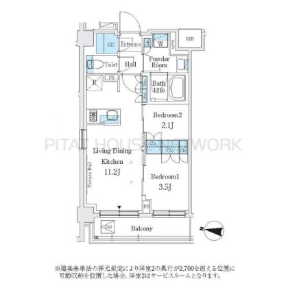  間取り図写真