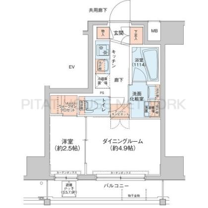  間取り図写真