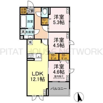  間取り図写真