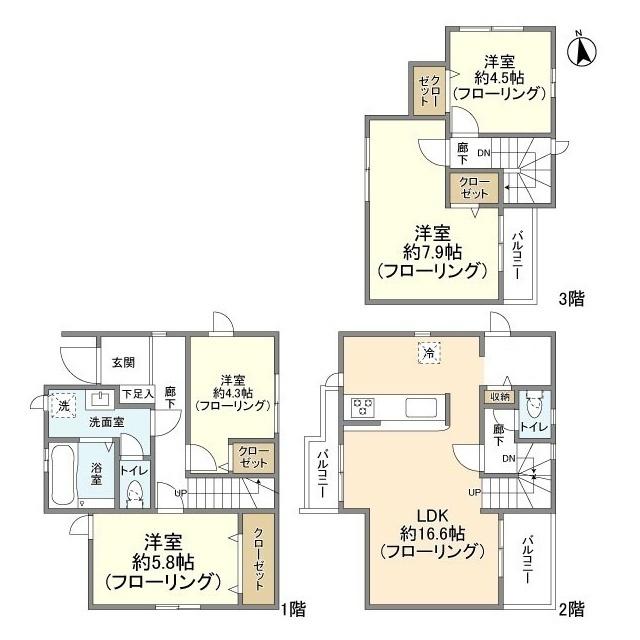  間取り図写真