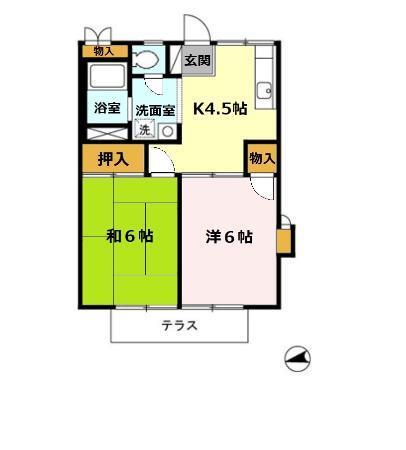  間取り図写真