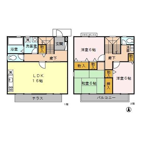  間取り図写真