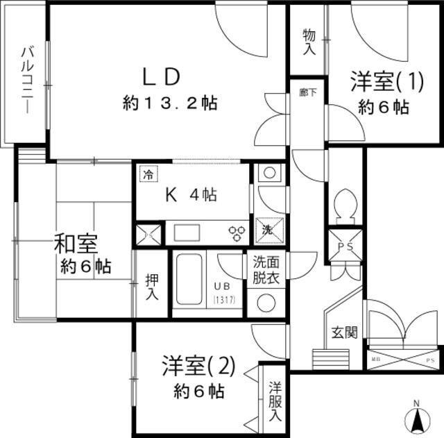  間取り図写真