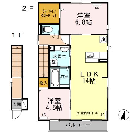  間取り図写真