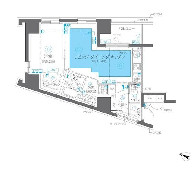 間取り図写真