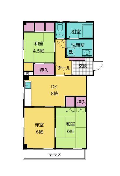  間取り図写真