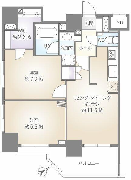 間取り図写真