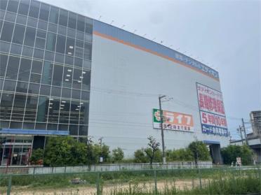 ライフ三国橋店：2589m