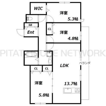 間取図(平面図)