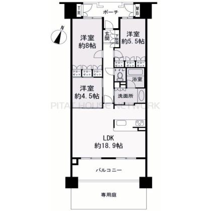 間取図(平面図)