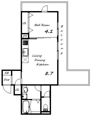 間取図(平面図)