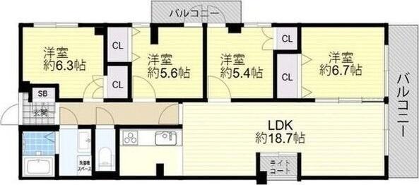 間取図(平面図)