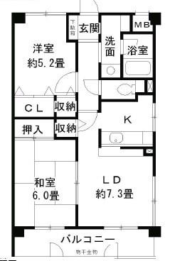 間取図(平面図)