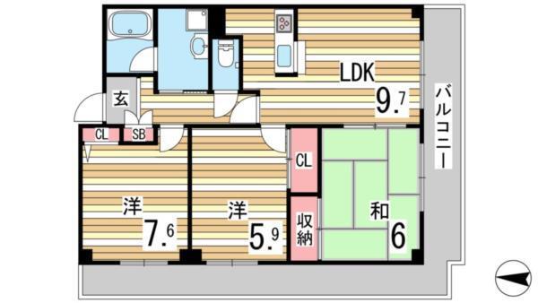 間取図(平面図)