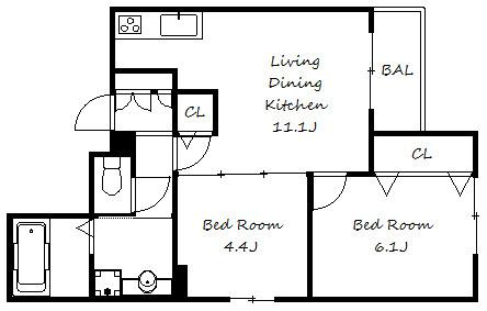 間取図(平面図)
