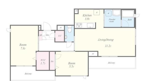 間取図(平面図)