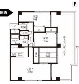 間取図(平面図)