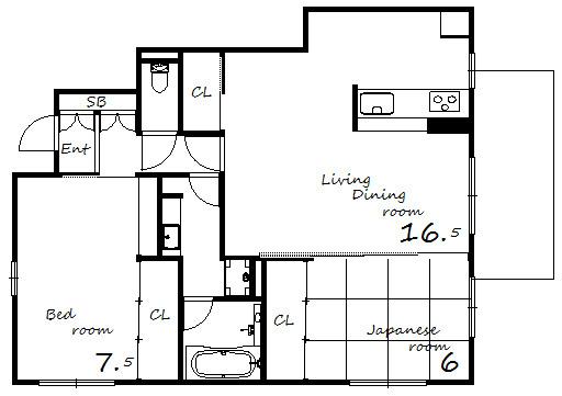 間取図(平面図)